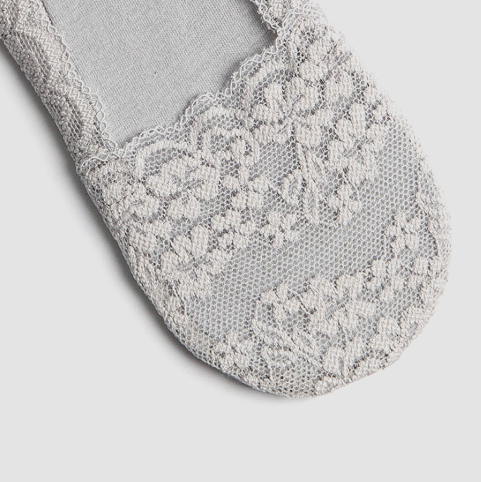 레이스 매쉬 덧신(Lace Non-slip Mesh Socks)