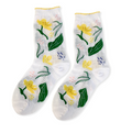 HN 잔느 펀칭 플라워 삭스(HN Jeanne Flower Socks)