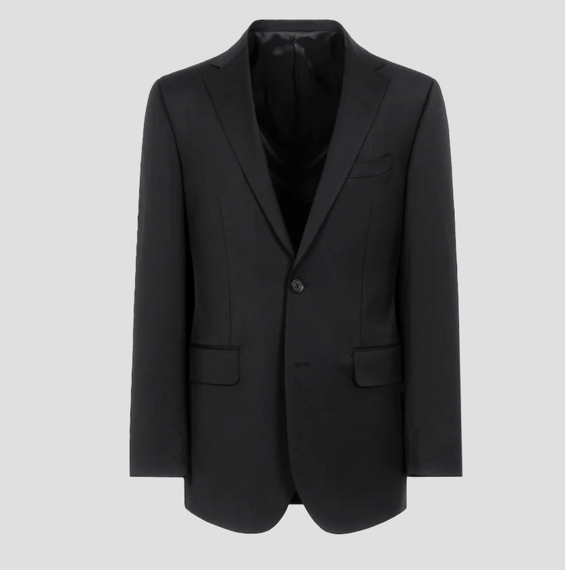 BEATUS Black Tailored Fit Suit