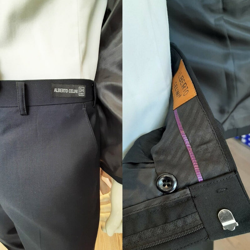 S/S Premium Slim Suit Navy