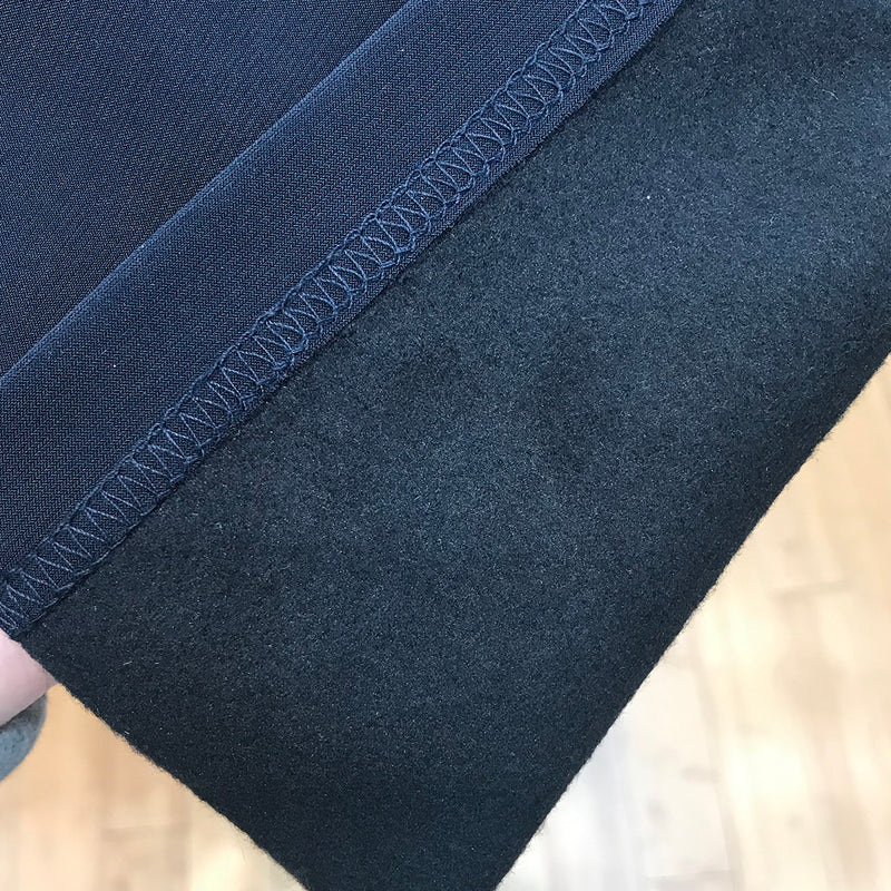 Women's GIMO Pants w.Embroidery point (강아지 자수 지퍼 한국 기모바지)