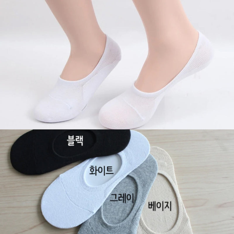 Fake Socks(벗겨지지 않는 무지 실리콘 덧신)