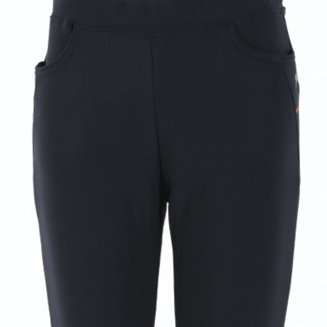 Women's Bird Embroidery Fleece-lined Pants(새 자수 한국기모바지)