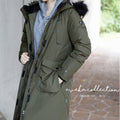 Aveka Women's Goose Down Long Padding(아베카 구스다운 여성 야상 롱패딩)