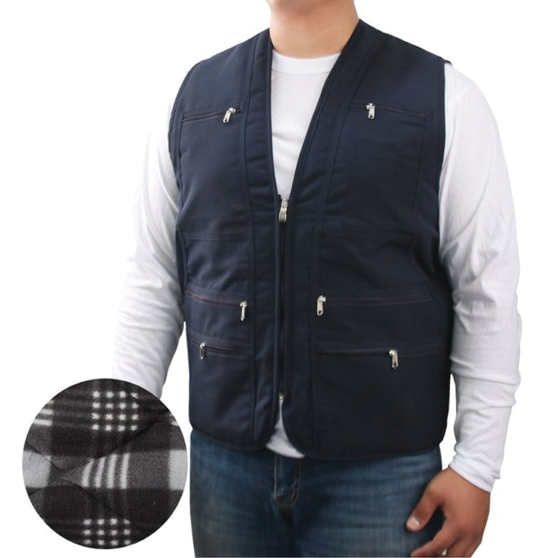 Men's Gimo Vest(남성 기본 기모 조끼)