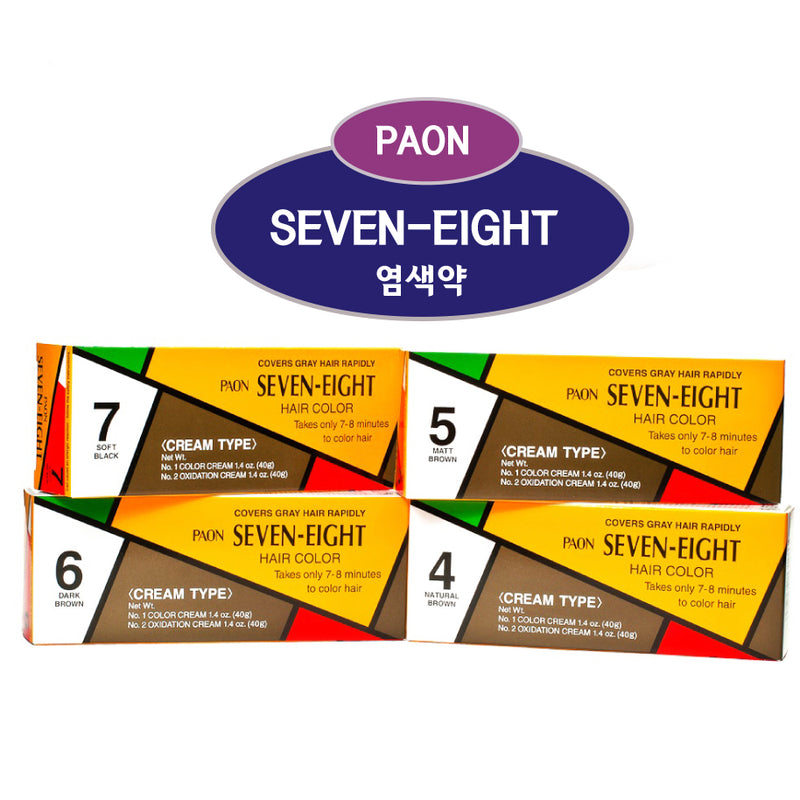 Paon Seven-Eight Hair Color (파온 세븐 에이트 염색약 )