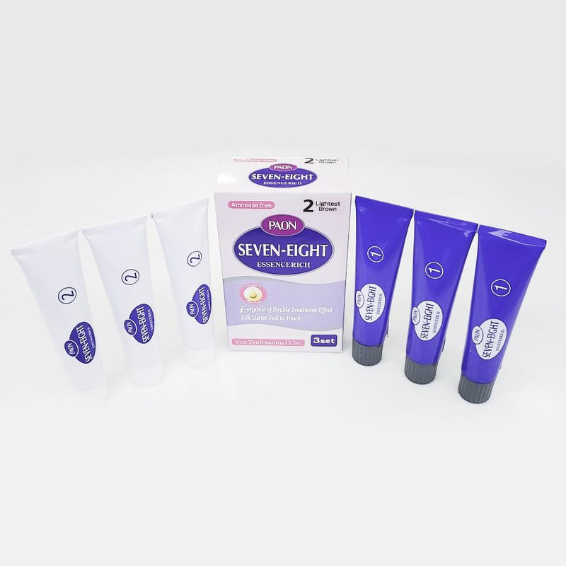 Paon SEVEN-EIGHT Essencerich Hair Color(3set)(파온 세븐에이트 염색약(3세트)