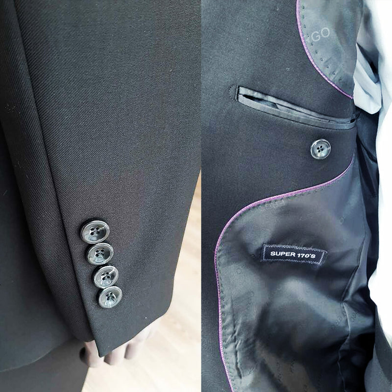 F/W Premium Regular Fit Suit Black