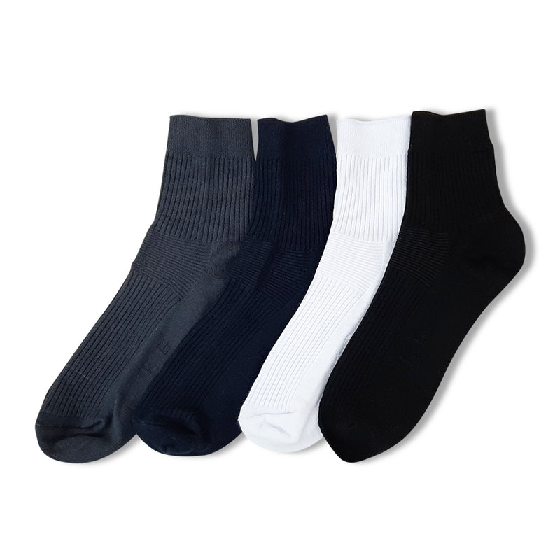 10개묶음 남성 중목 양말(10 Pack Men's Short Crew Socks)