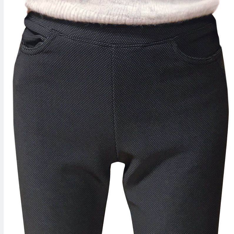Women's Korean M Pattern GIMO Pants(M고리 기모바지)