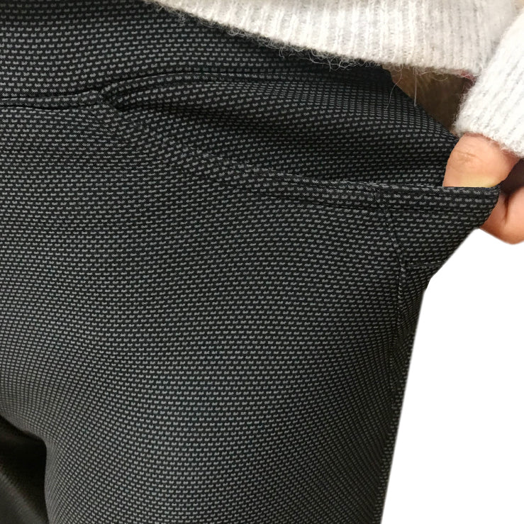 Women's Korean M Pattern GIMO Pants(M고리 기모바지)