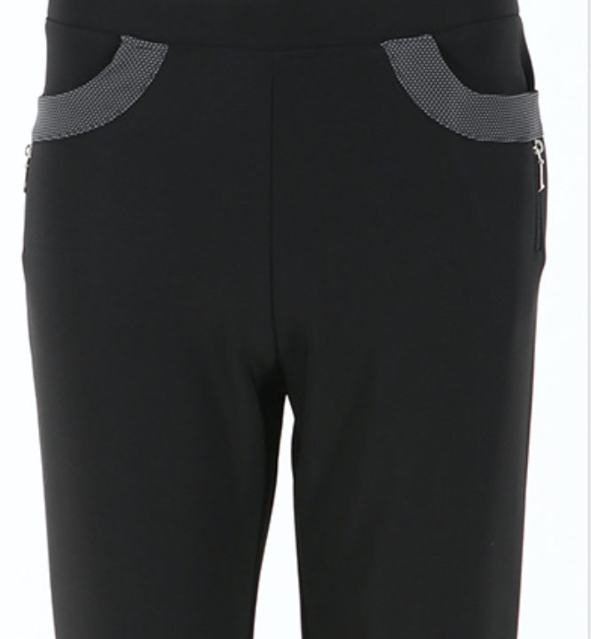 Women's Round Zipper Fleece-lined Pants(라운드지퍼 한국기모바지)