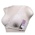 Ssorosate bra #1672 w(쏘로사떼 자가드꽃무늬 노와이어 몰드 런닝형 브라)