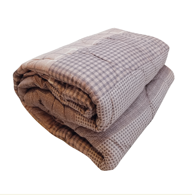 체크 세미 차렵이불(Plaid Pattern Semi-Microfiber Comporter)