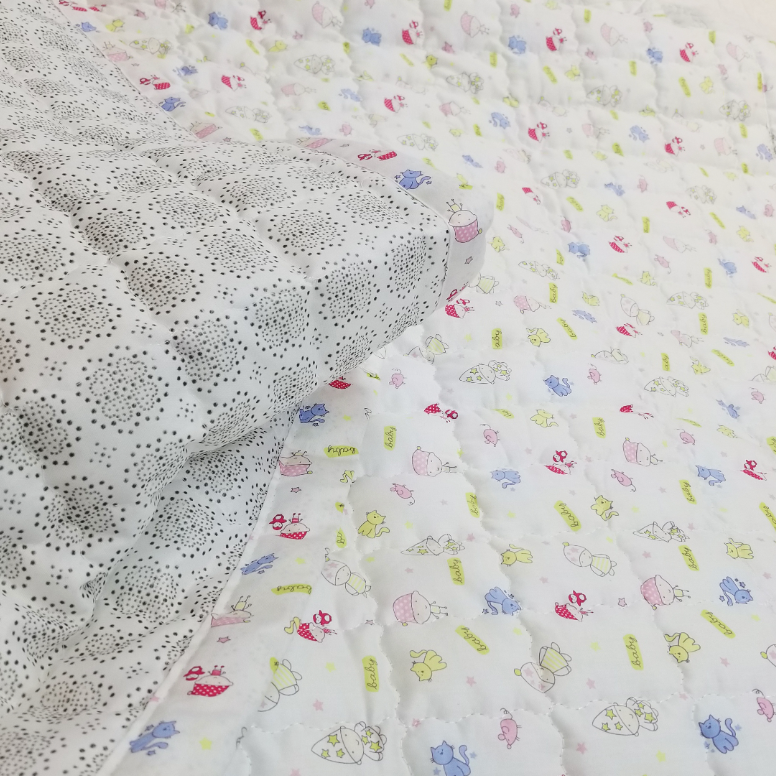 면 100% 베이비 White 이불 세트(Cotton 100% Baby Bedding Set)