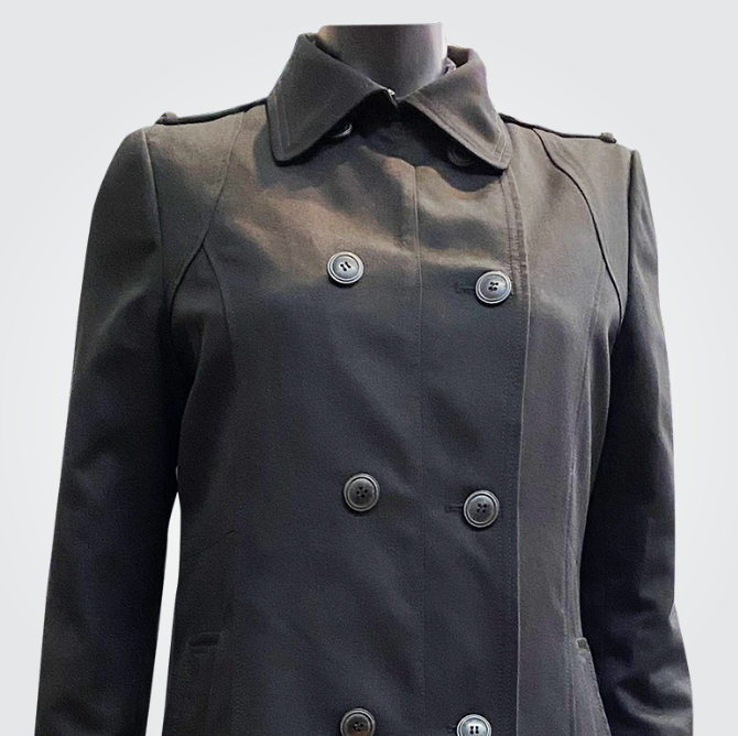 AFU 트렌치 코트(AFU Trench Coat Black)